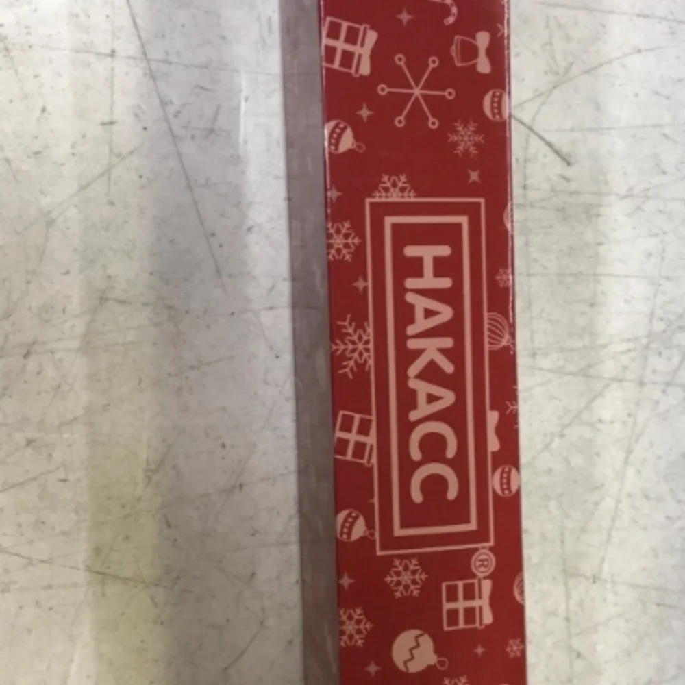 HAKACC 6pc Buffalo Plaid Placemat Set 6 Designs Merry Christmas & Feliz Navidad